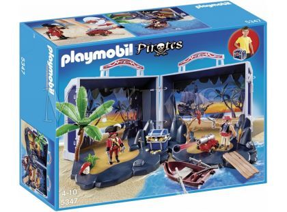 Playmobil 5347 Přenosná pirátská pokladnice