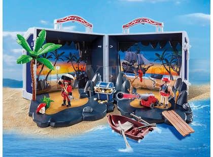 Playmobil 5347 Přenosná pirátská pokladnice