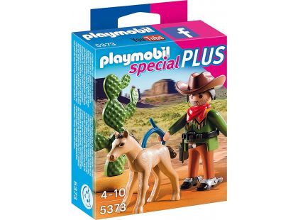 Playmobil 5373 Kovboj s hříbětem