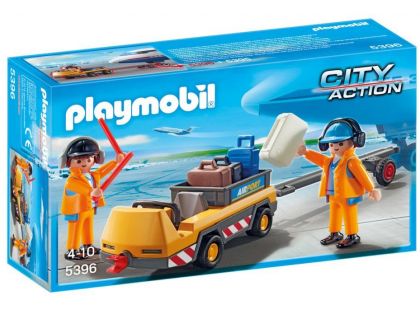 Playmobil 5396 Vozík s letištním pesronálem