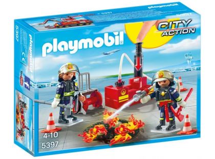 Playmobil 5397 Zásah hasičů s vodní pumpou