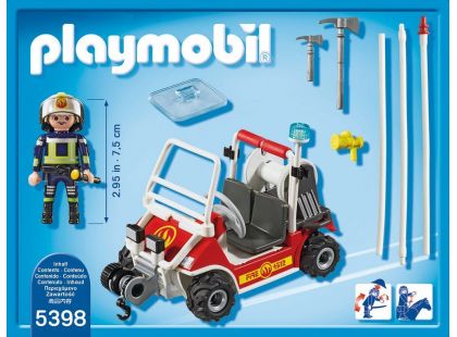Playmobil 5398 Hasičská čtyřkolka