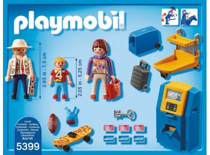 Playmobil 5399 Rodina u check-in kiosku