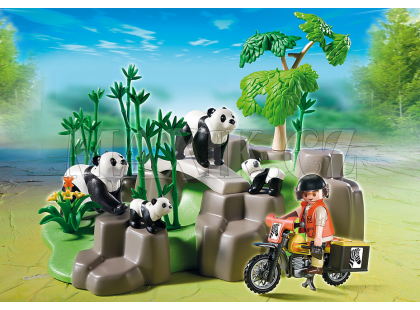 Playmobil 5414 Pandy v bambusovém háji
