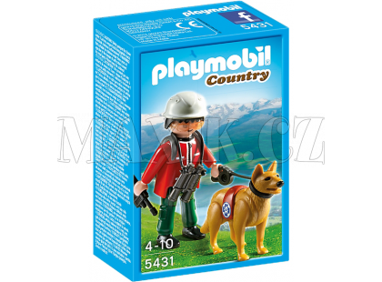 Playmobil 5431 Horský záchranář a pes