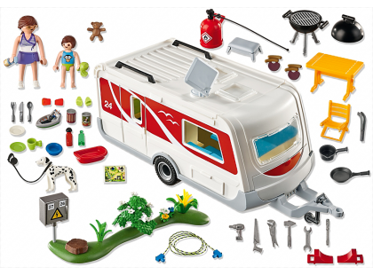 Playmobil 5434 Rodinný karavan