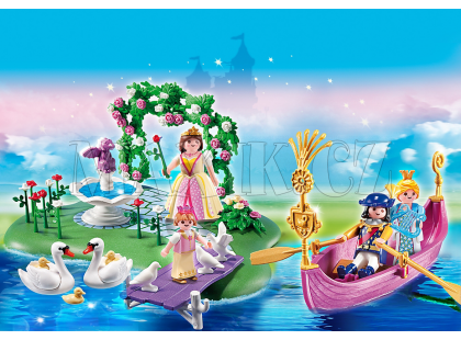 Playmobil 5456 Výroční Compact Set Princeznin ostrov a romantická gondola