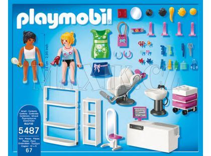 Playmobil 5487 Salón krásy - Poškozený obal