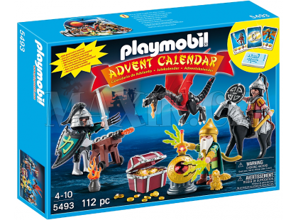 Playmobil 5493 Adventní kalendář Bitva o dračí poklad