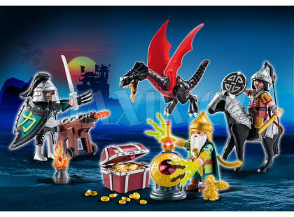 Playmobil 5493 Adventní kalendář Bitva o dračí poklad