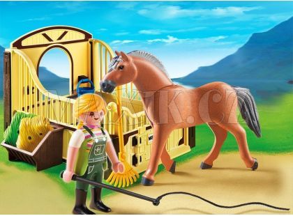 Playmobil 5517 Fjordský kůň se stáním