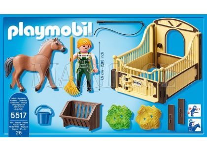 Playmobil 5517 Fjordský kůň se stáním