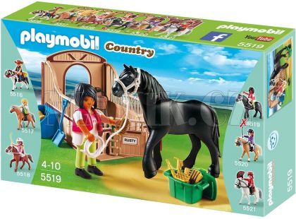 Playmobil 5519 Fríský kůň se stáním