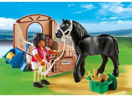 Playmobil 5519 Fríský kůň se stáním