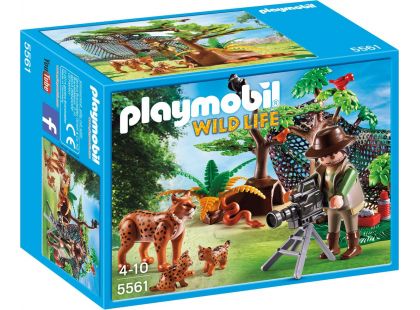 Playmobil 5561 Rysí rodina s filmařem