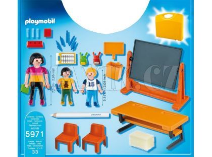 Playmobil 5971 Přenosný box Škola