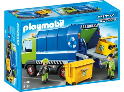 Playmobil 6110 Vůz na tříděný odpad