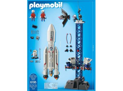 Playmobil 6195 Vesmírná základna s kosmickou raketou