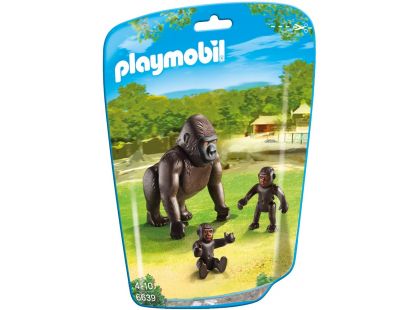 Playmobil 6639 Gorila s mláďaty