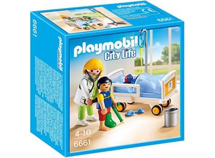 Playmobil 6661 Dětská lékařka s pacientem