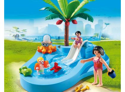 Playmobil 6673 Dětský bazén se skluzavkou