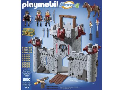 Playmobil 6697 Přenosný hrad Černého barona