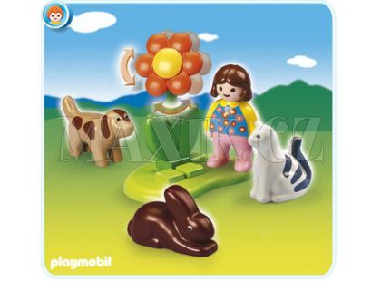 PLAYMOBIL 6763 Holčička se zvířátky