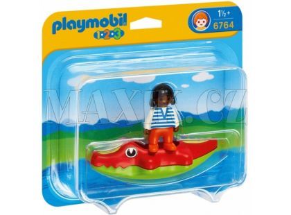 Playmobil 6764 Dítě s krokodýlí lodičkou