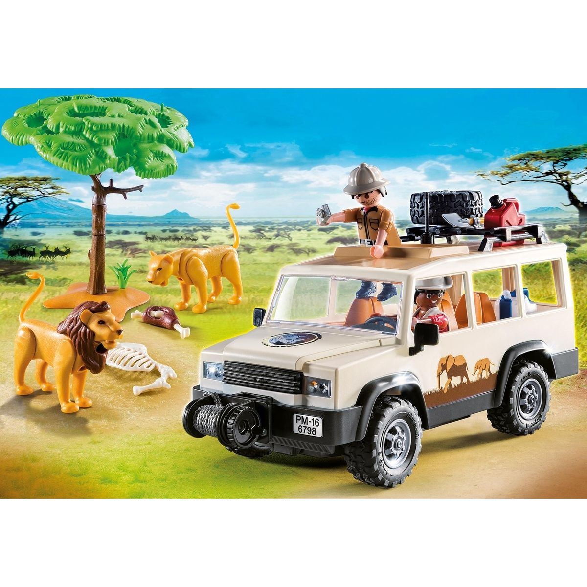 coche safari playmobil