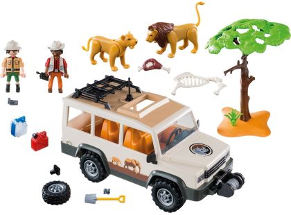 Playmobil 6798 Safari terénní auto s navijákem