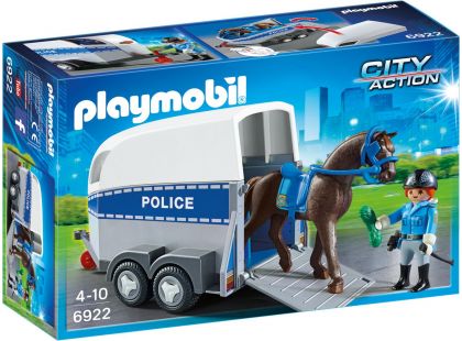 Playmobil 6922 Policejní přívěs pro koně