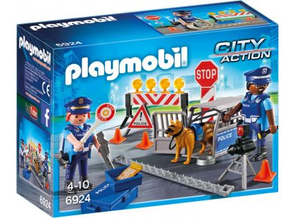 PLAYMOBIL® 6924 Policejní zátaras