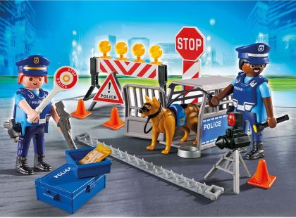 PLAYMOBIL® 6924 Policejní zátaras