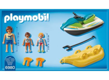 Playmobil 6980 Vodní skútr s banánovým člunem