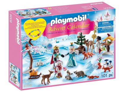 Playmobil 9008 Adventní kalendář Bruslení v zámeckém parku