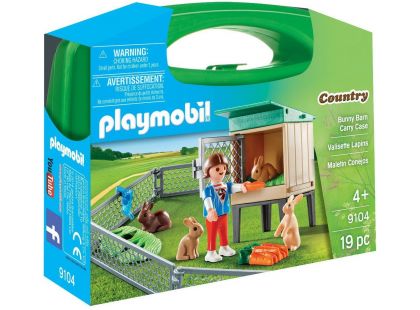 Playmobil 9104 Přenosný box Králíkárna