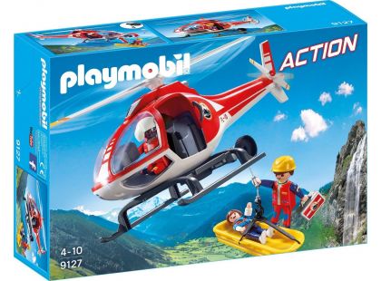 Playmobil 9127 Helikoptéra horských záchranářů