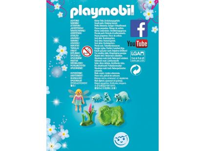 Playmobil 9139 Víla a její přátelé Mývalové