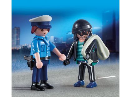Playmobil 9218 Duo Pack Policista a zloděj