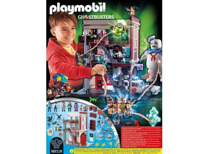 Playmobil 9219 Ghostbusters Požární zbrojnice