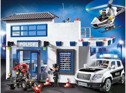 Playmobil 9372 Policejní stanice