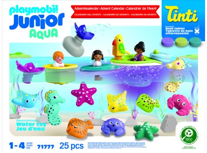 Playmobil Adv.kal.: JUNIOR & Tinti: Barevná zábava do vany