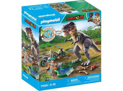 Playmobil P71524PMB Hledání stop T-Rexe