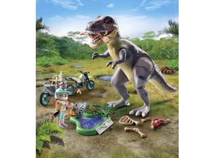 Playmobil P71524PMB Hledání stop T-Rexe
