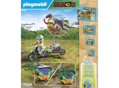 Playmobil P71524PMB Hledání stop T-Rexe