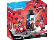 Playmobil Kouzelná Beruška a Černý kocour: Marinettin skútr