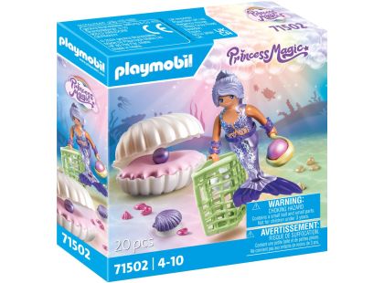 Playmobil P71502PMB Mořská panna s perlovou mušlí