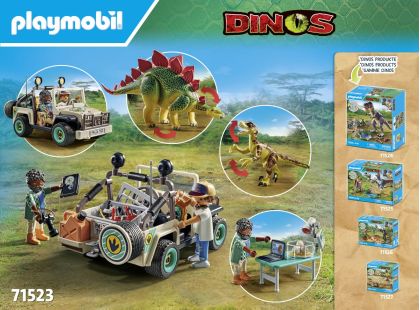 PLAYMOBIL® 71523 Výzkumný tábor s dinosaury