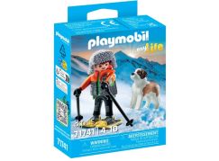 Playmobil P71741PMB Turista s bernardýnem