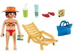 Playmobil Turistka s lehátkem